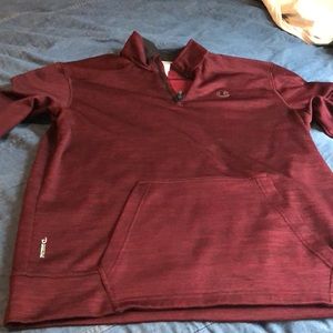 Champion Maroon quarter zip! Like new!